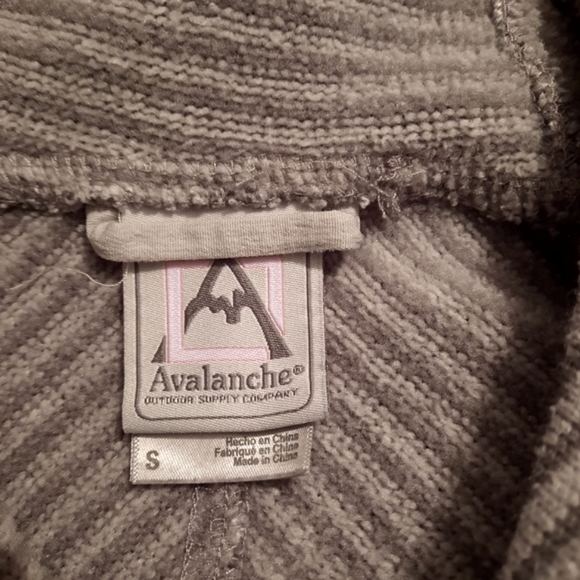 Avalanche Womens Hooded Sweatshirt Size Small Gray - Picture 9 of 11